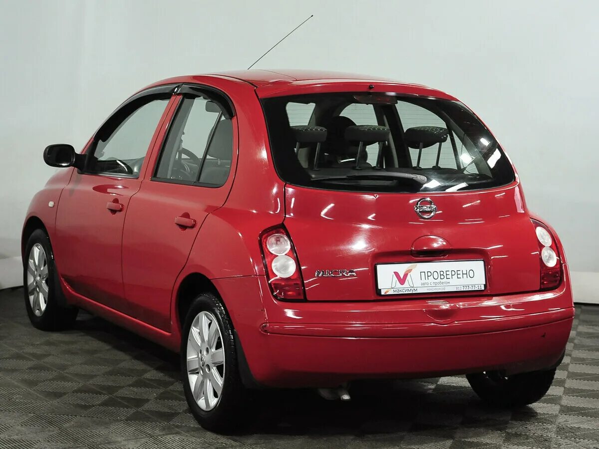 Ниссан микро фото Ниссан микра красный LkbAuto.ru