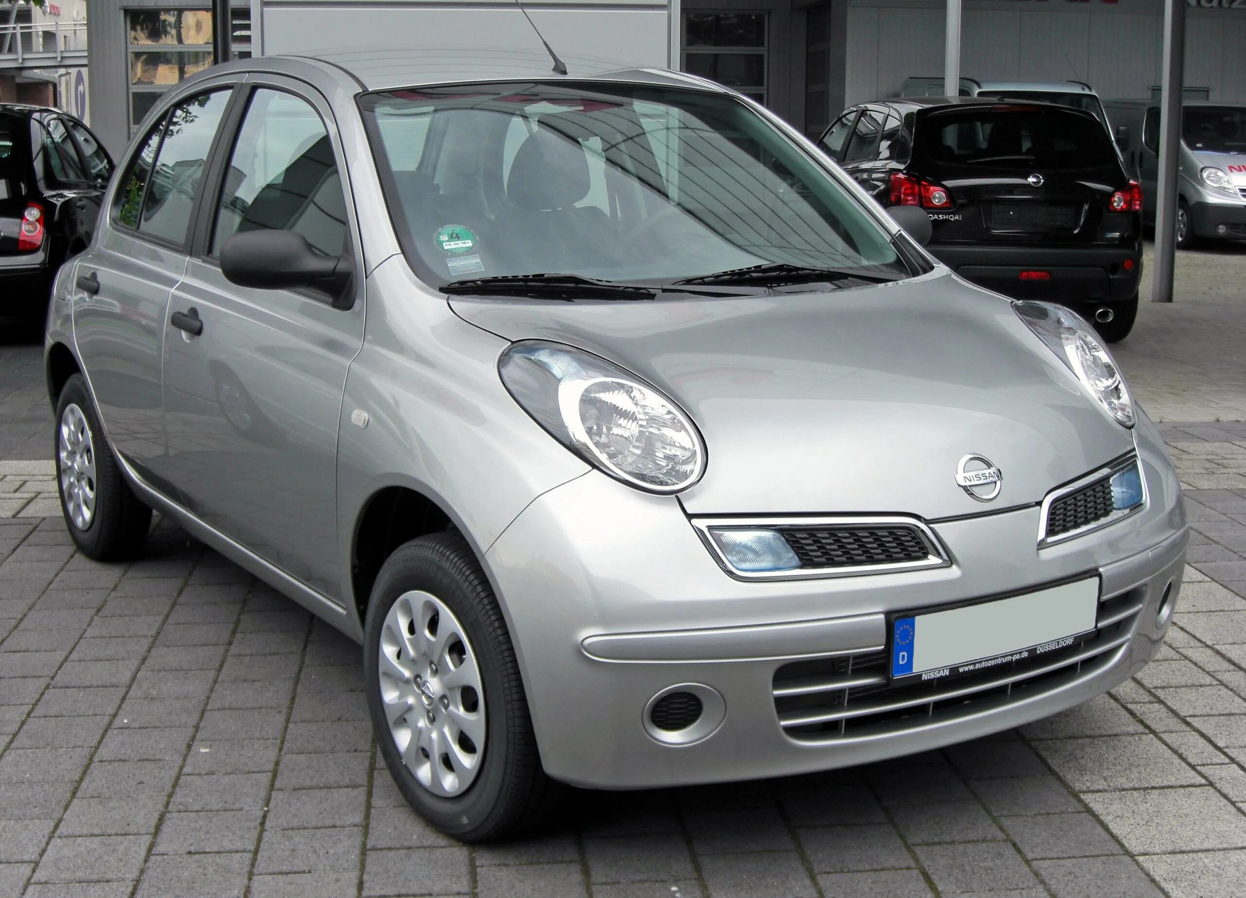 Ниссан мини фото Файл:Nissan Micra III Facelift 20090620 front.JPG - Википедия