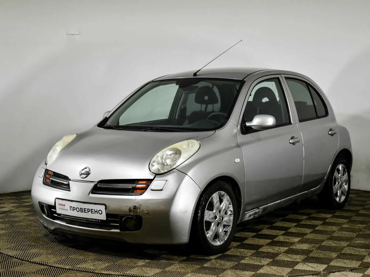Ниссан мини фото Купить б/у Nissan Micra III (K12) 1.4 AT (88 л.с.) бензин автомат в Москве: белы