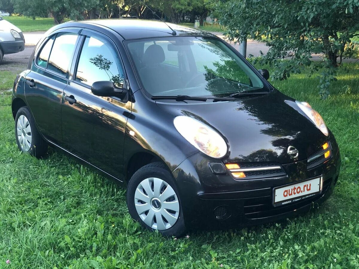 Ниссан мини фото Купить б/у Nissan Micra III (K12) 1.2 AT (80 л.с.) бензин автомат в Москве: чёрн