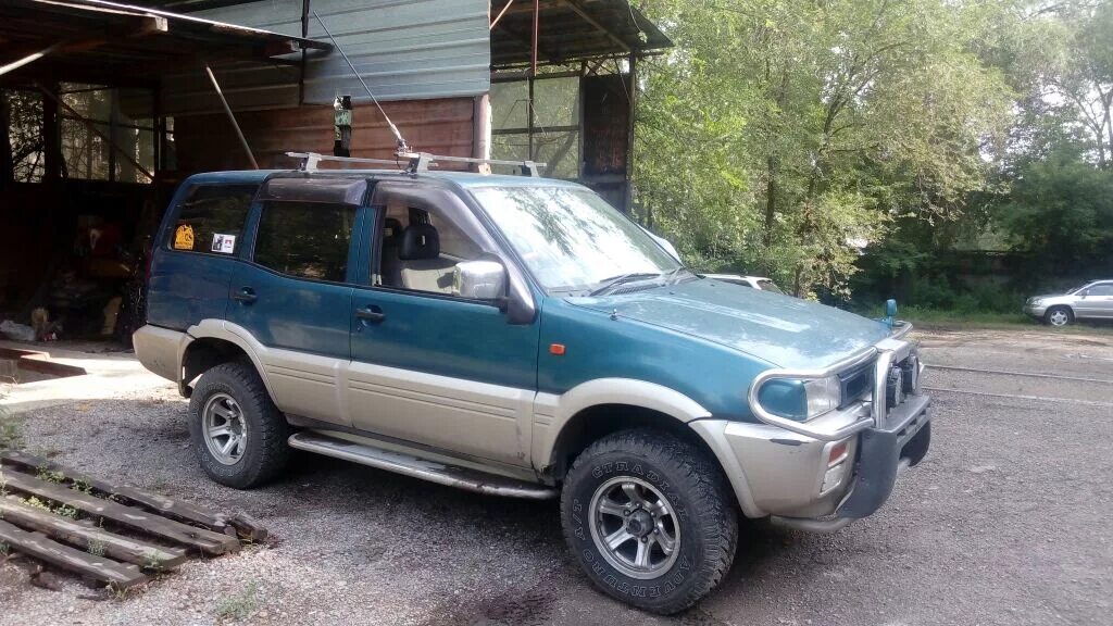 Ниссан мистраль фото Свап QD3.2Eti. Часть 3: Установка ДВС и трансмиссии в машину, день 1. - Nissan M