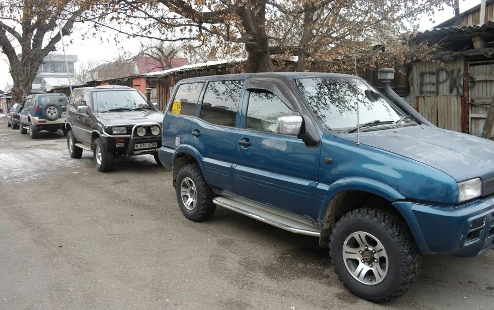 Ниссан мистраль фото Съездили на Мойынкум 7 февраля - Nissan Mistral, 2,7 л, 1995 года покатушки DRIV