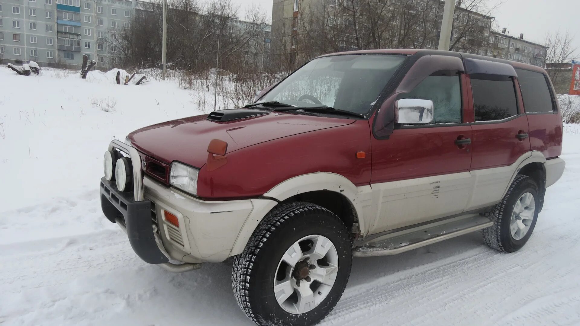 Ниссан мистраль фото Ноздря - Nissan Mistral, 2,7 л, 1995 года тюнинг DRIVE2