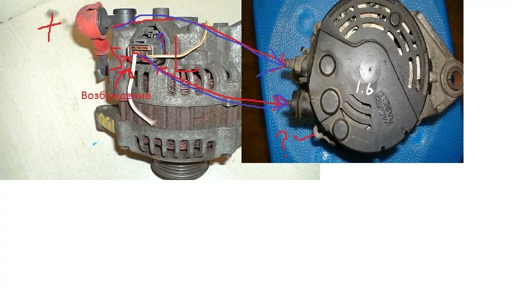 Ниссан мистраль генератор подключение Взаимозаменяемость генераторов - 8 - Электрооборудование - Primera Club