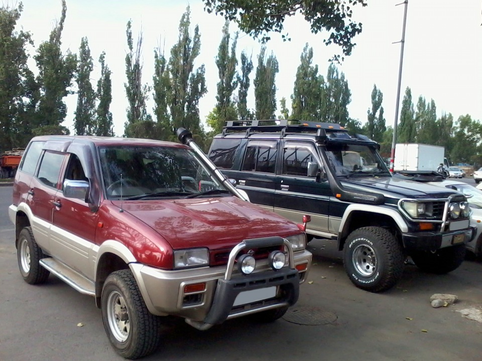 Ниссан мистраль тюнинг Немного приподнял. - Nissan Mistral, 2,7 л, 1995 года тюнинг DRIVE2