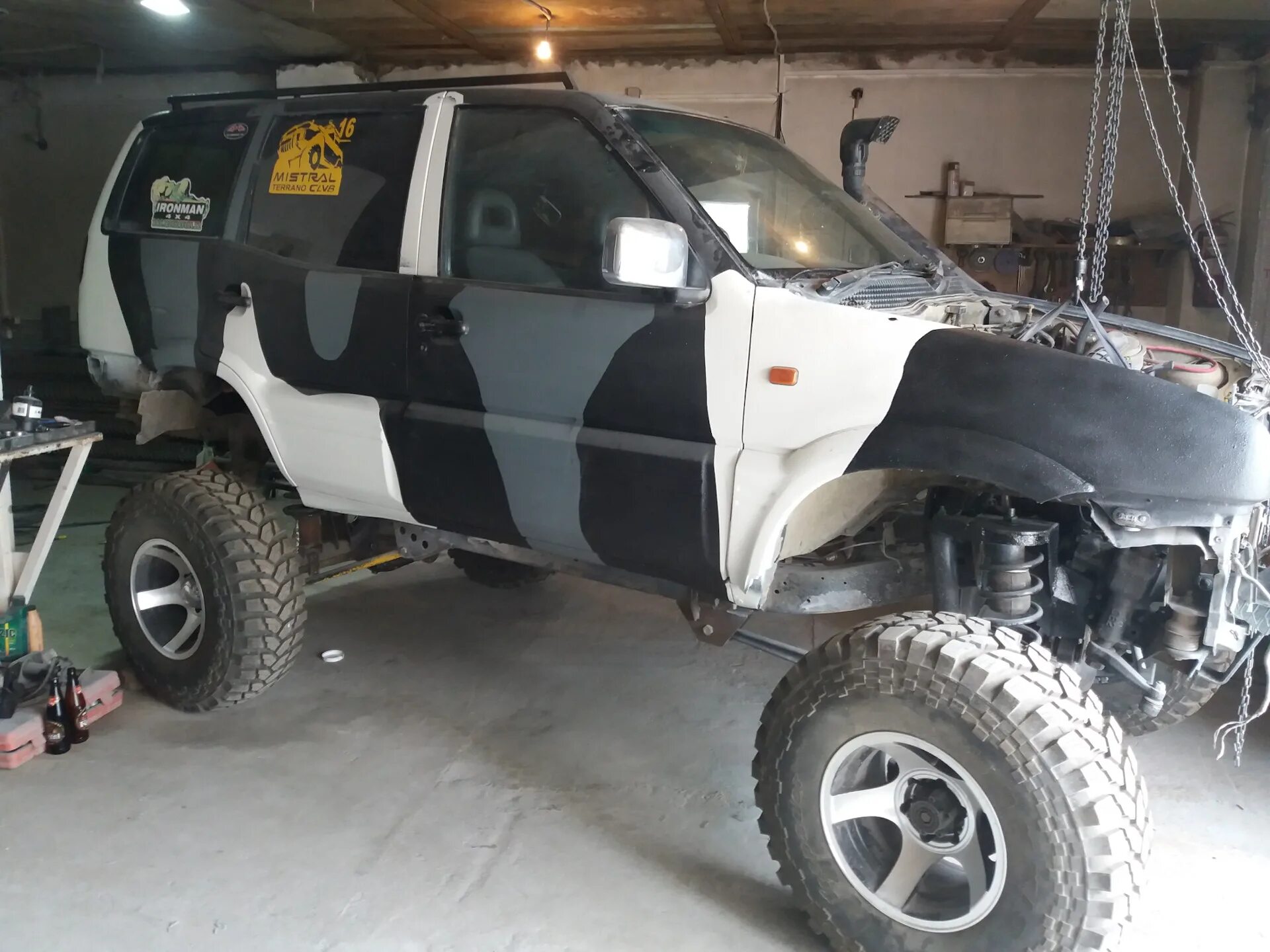 Ниссан мистраль тюнинг Про сердце. Или как там оказался QD32. - Nissan Mistral, 3,2 л, 1994 года своими