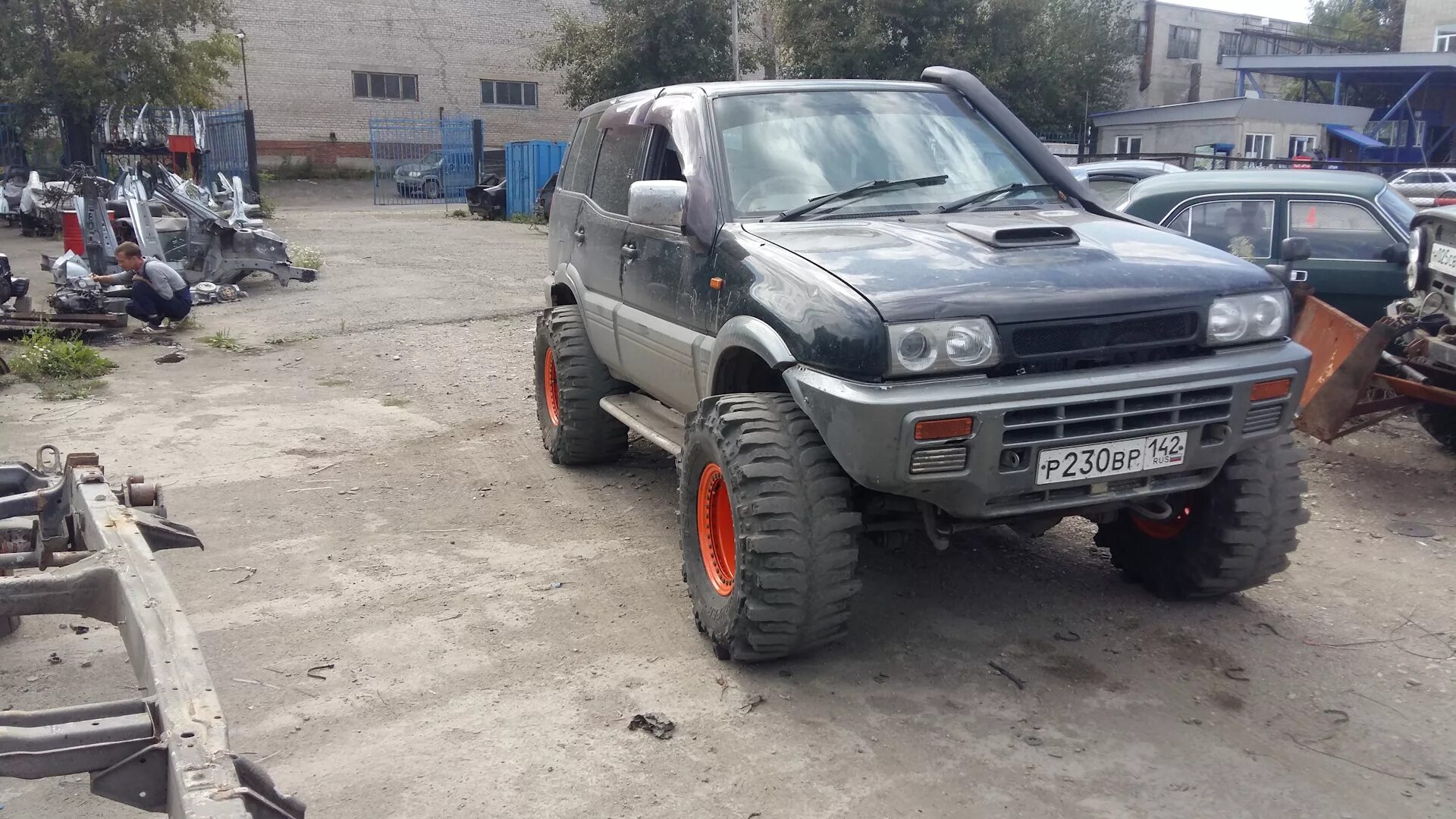 Ниссан мистраль тюнинг поставил и опробовал Богер ! - Nissan Mistral, 3 л, 1994 года наблюдение DRIVE2