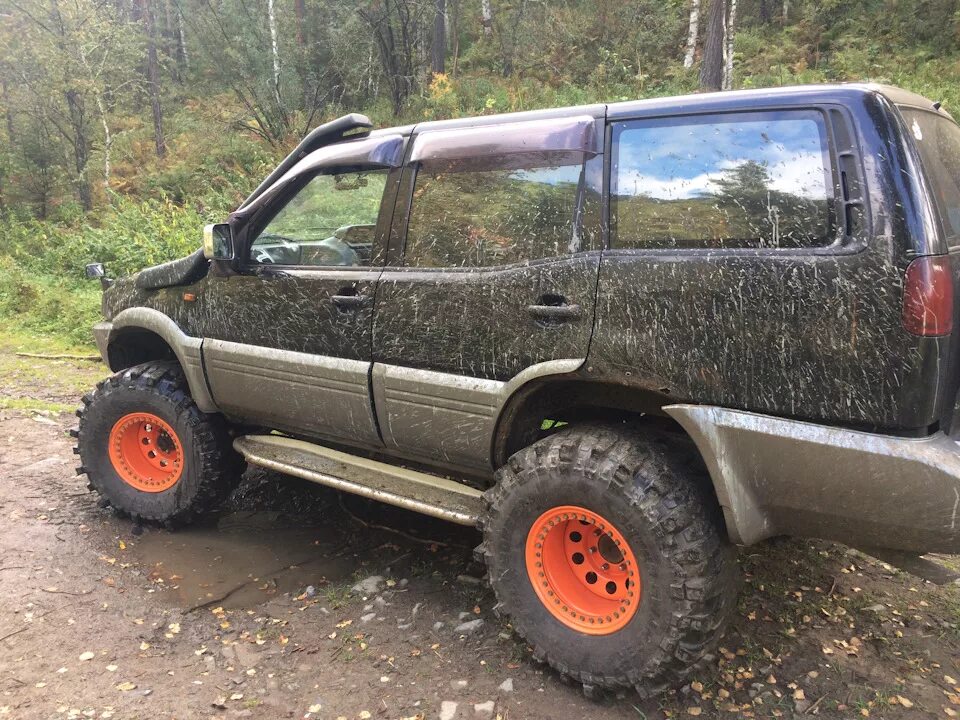 Ниссан мистраль тюнинг Каракольские озера 2( Видео подъем ) - Nissan Mistral, 3 л, 1994 года путешестви