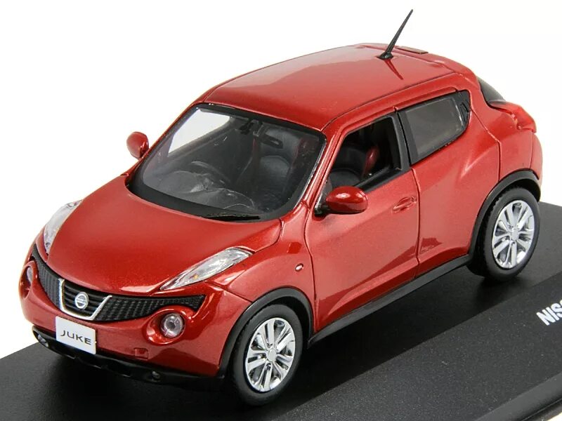 Ниссан модели машин фото Масштабная модель Nissan JUKE красный кроссовер 4х4 2010 лучшая цена!