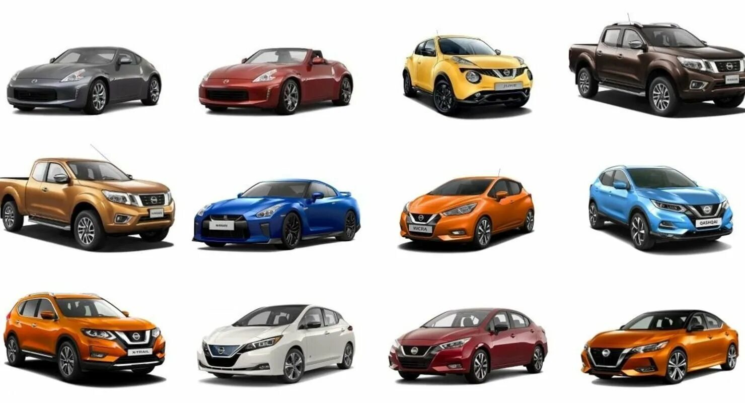 Ниссан модели машин фото и названия Ниссан виды моделей фото Seamo.ru