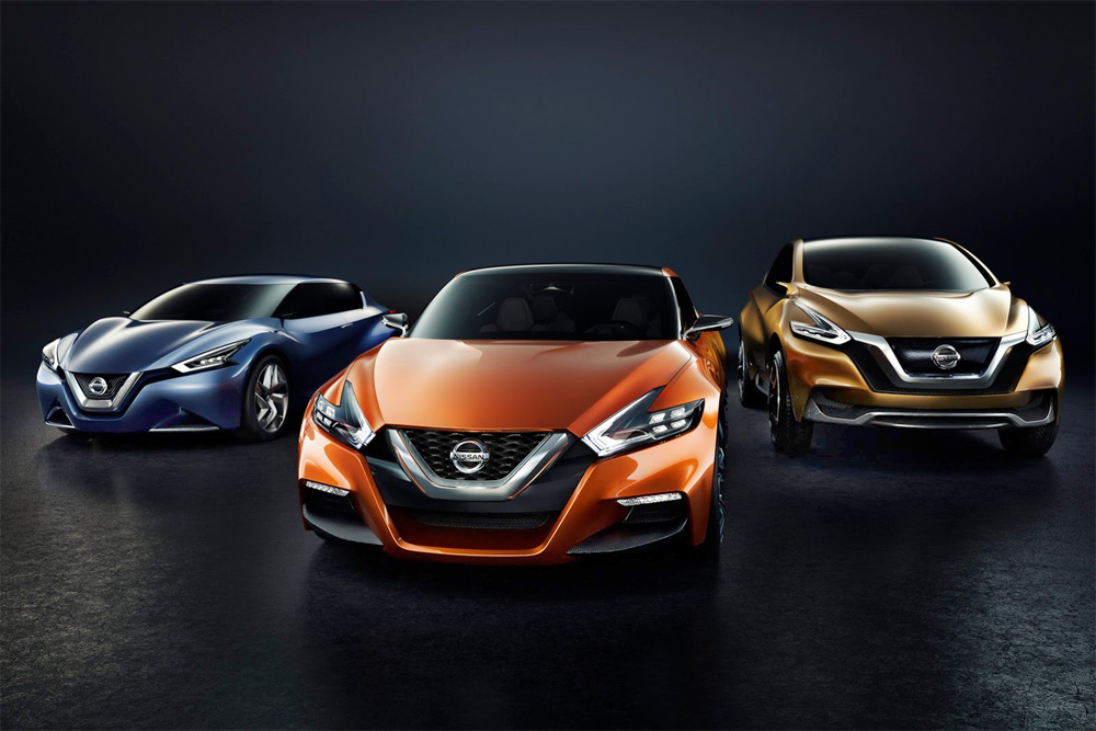 Ниссан модельный ряд фото Nissan представил концепцию будущих седанов :: Autonews