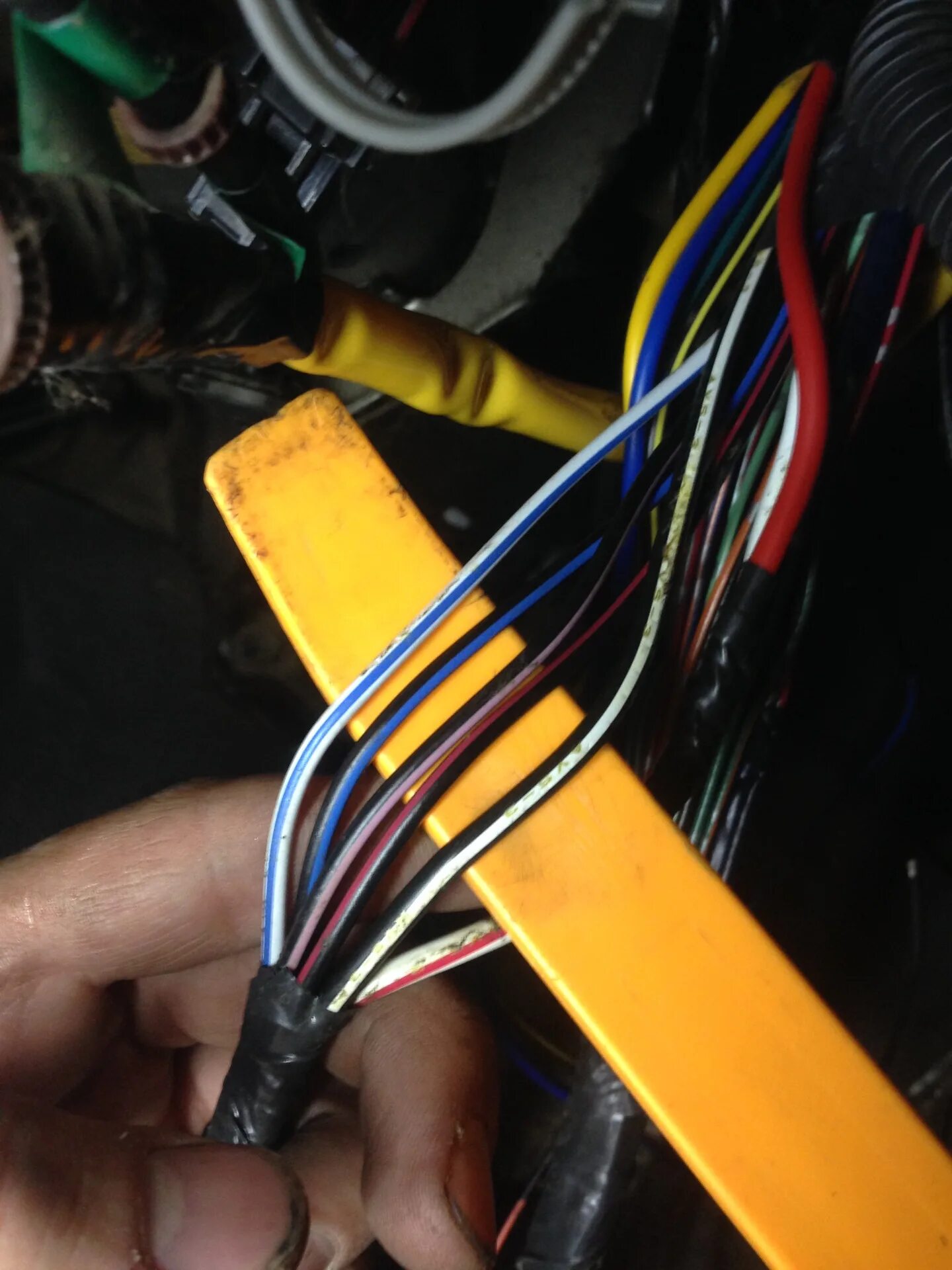 Ниссан мокко точки подключения сигнализации Подключение сигнализации. - Nissan Wingroad (Y11), 1,8 л, 1999 года электроника 