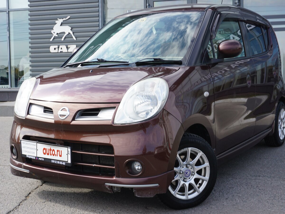 Ниссан моко фото Купить б/у Nissan Moco II 0.7 AT (54 л.с.) 4WD бензин автомат в Омске: красный Н