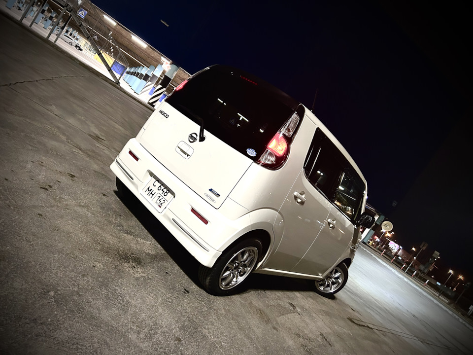 Ниссан моко фото Переобулся к лету) - Nissan Moco III, 0,7 л, 2012 года колёсные диски DRIVE2