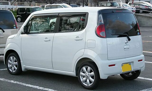 Ниссан моко фото File:NISSAN MOCO SA2 G rear.jpg - Wikimedia Commons