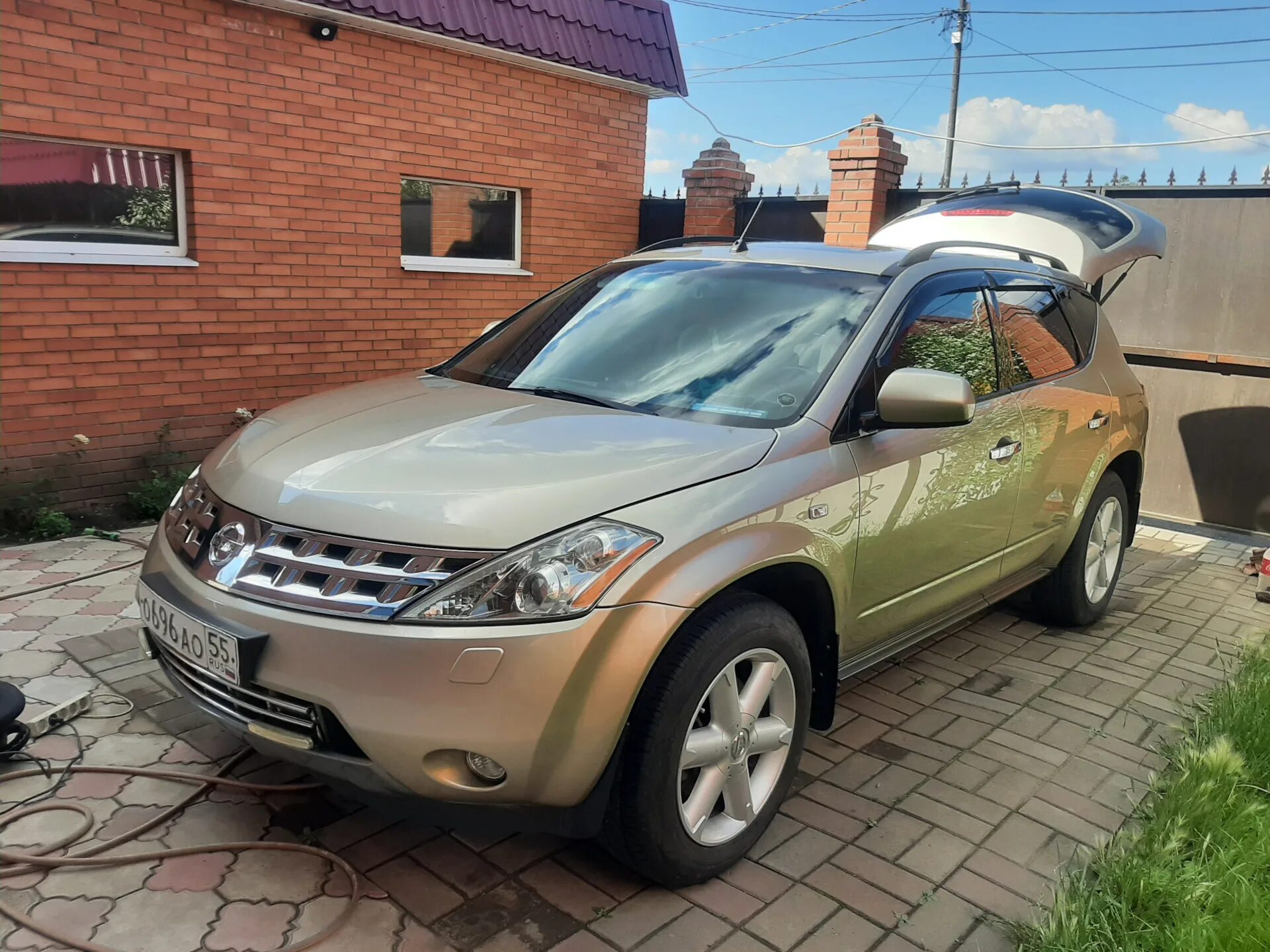 Ниссан мурано 1 поколения фото Приводим в порядок внешний вид - Nissan Murano I, 3,5 л, 2007 года кузовной ремо
