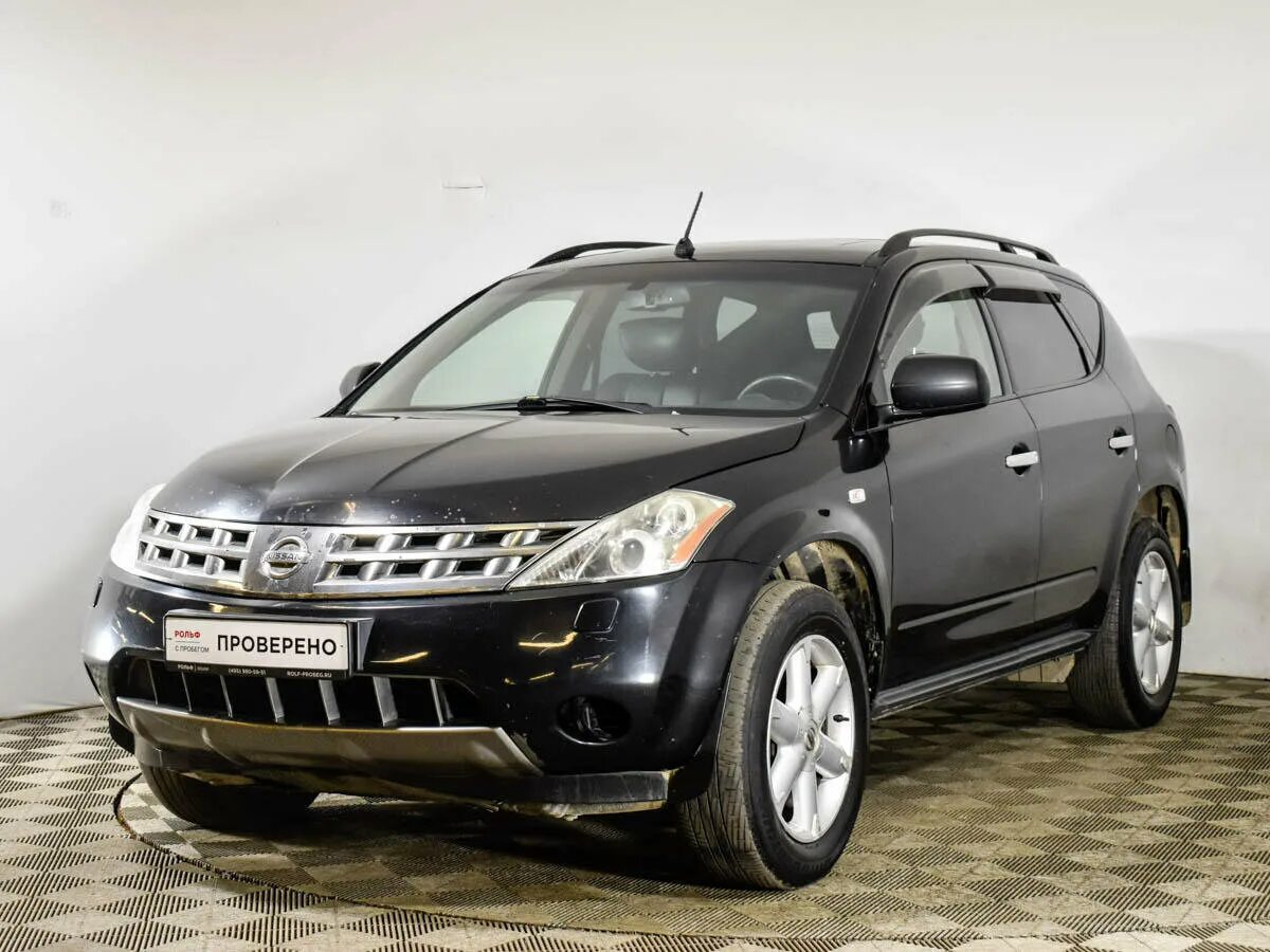 Ниссан мурано черный фото Купить б/у Nissan Murano I (Z50) 3.5 CVT (234 л.с.) 4WD бензин вариатор в Москве