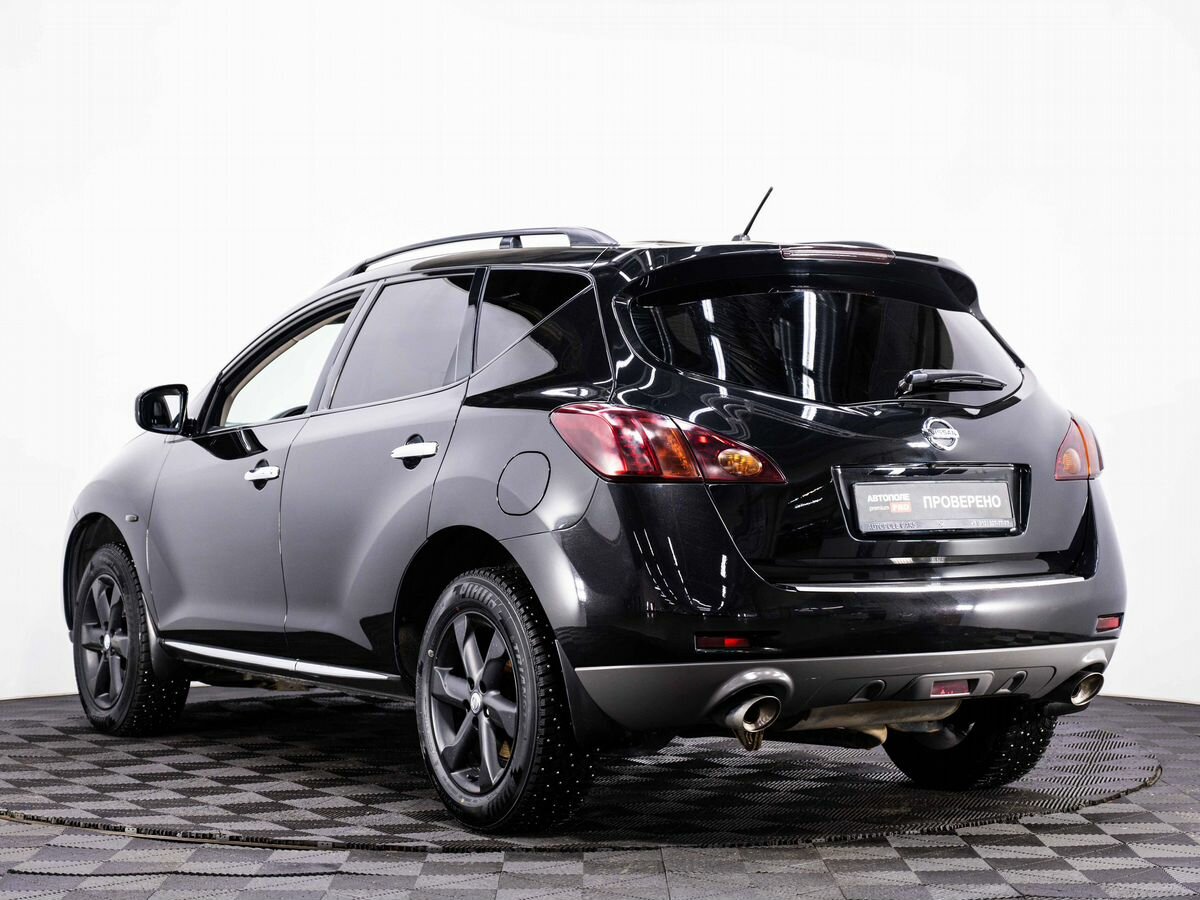 Ниссан мурано черный фото Купить б/у Nissan Murano II (Z51) Рестайлинг 3.5 CVT (249 л.с.) 4WD бензин вариа
