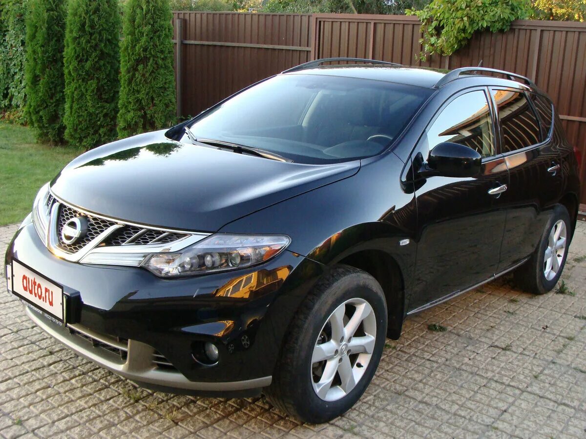 Ниссан мурано черный фото Купить б/у Nissan Murano II (Z51) Рестайлинг 3.5 CVT (249 л.с.) 4WD бензин вариа