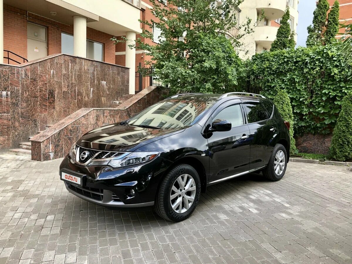 Ниссан мурано черный фото Купить б/у Nissan Murano II (Z51) Рестайлинг 2 3.5 CVT (249 л.с.) 4WD бензин вар