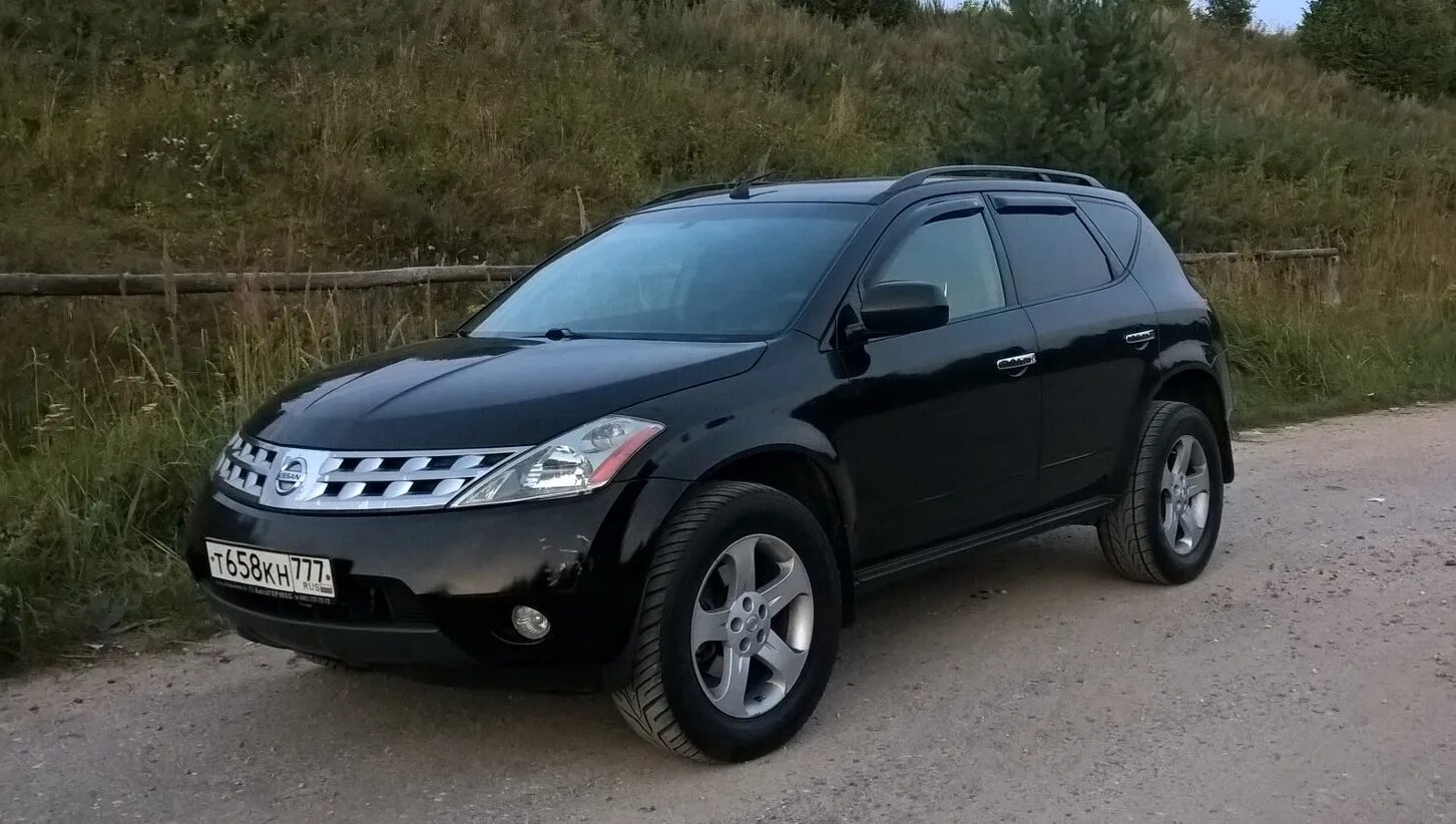 Ниссан мурано черный фото Nissan Murano I 3.5 бензиновый 2004 Черный Мурон на DRIVE2