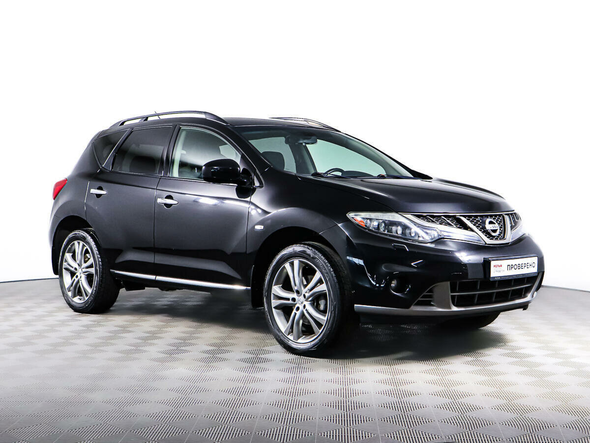 Ниссан мурано черный фото Купить б/у Nissan Murano II (Z51) Рестайлинг 3.5 CVT (249 л.с.) 4WD бензин вариа