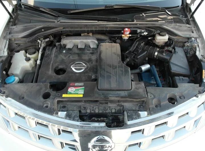 Ниссан мурано фото под капотом Установка ГБО на Nissan Murano Z50 Элитгаз Екатеринбург