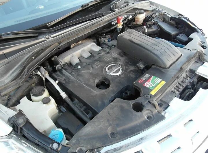 Ниссан мурано фото под капотом Установка ГБО на Nissan Murano Z50 Элитгаз Екатеринбург