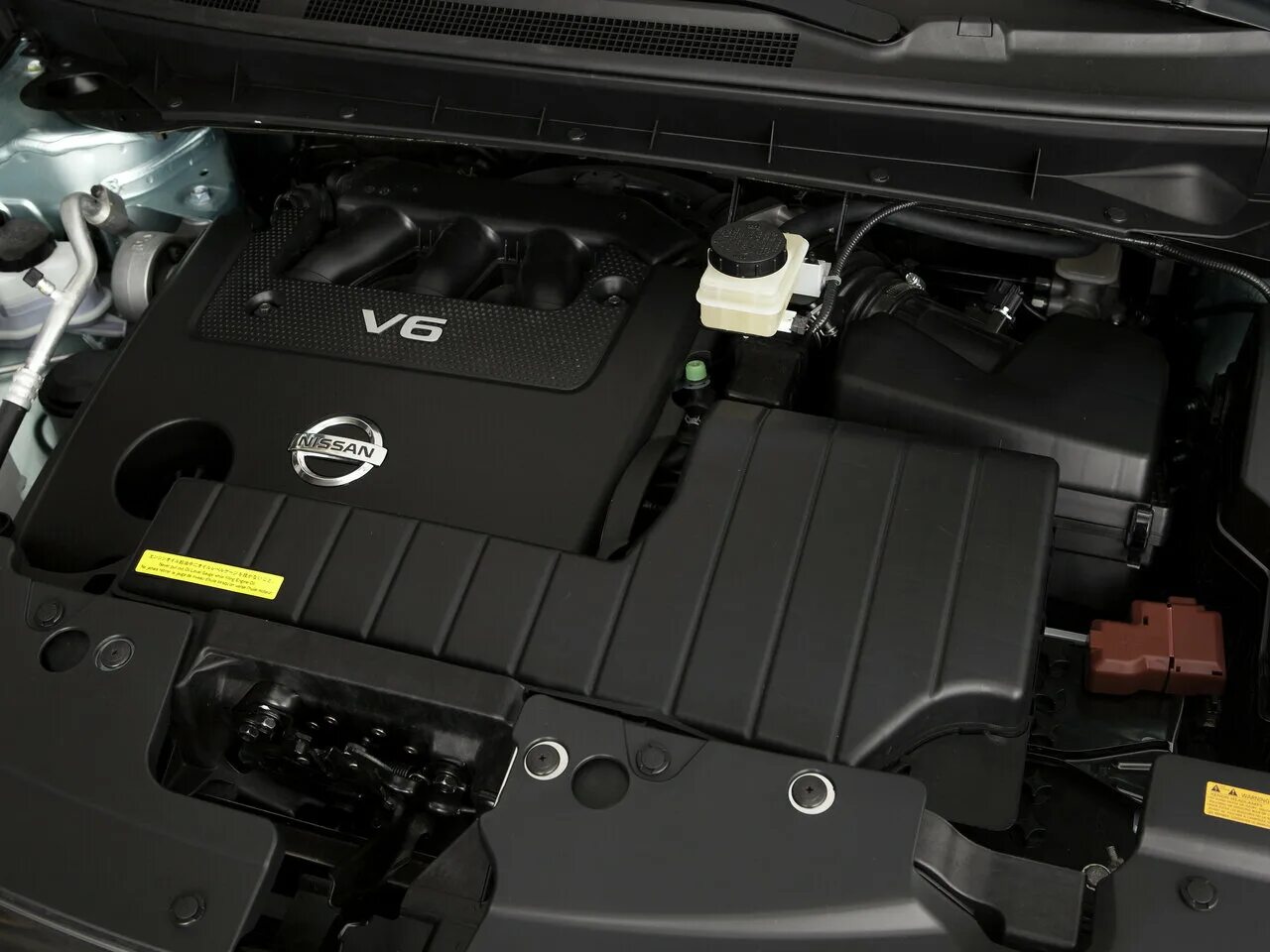 Ниссан мурано фото под капотом Nissan Murano 2 поколение (Z51) 2 рестайлинг, кабриолет - технические характерис