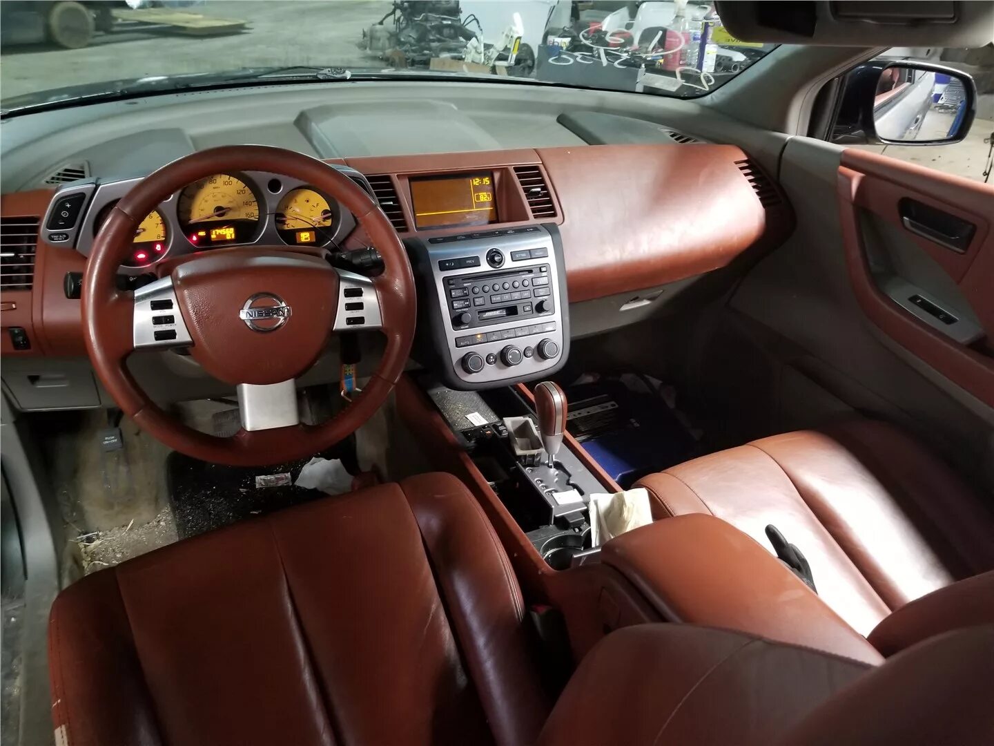 Ниссан мурано фото салона 28090CA111 Дисплей мультимедиа Nissan Murano 2002-2008 2002 купить бу по цене 49