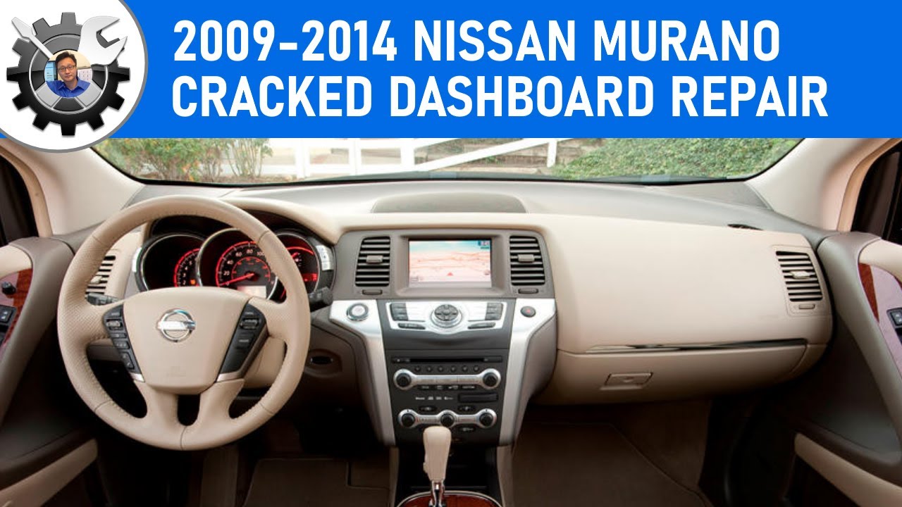 Ниссан мурано фото салона Murano Cracked Dashboard Repair - YouTube
