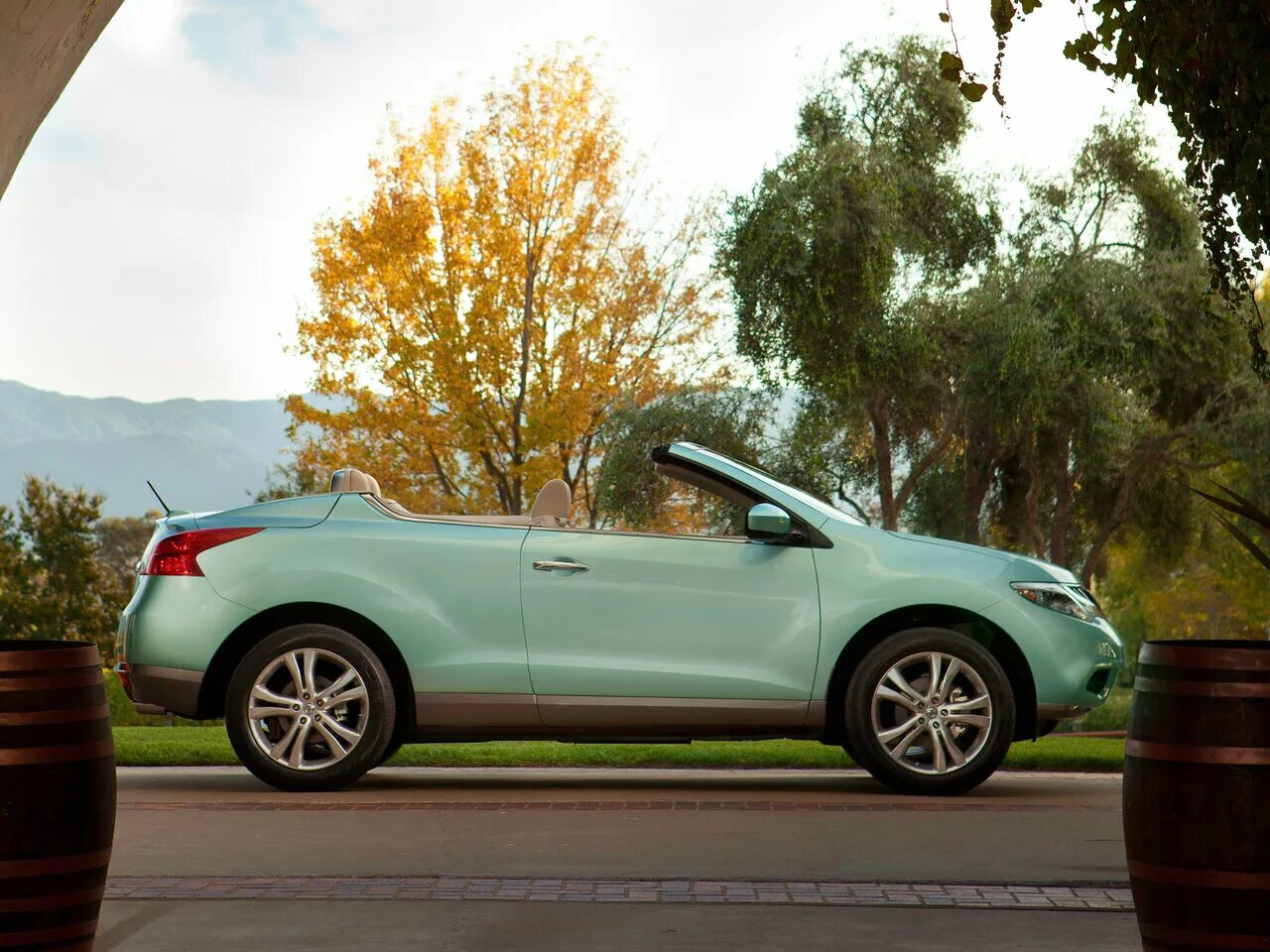 Ниссан мурано кабриолет фото Nissan Murano 2 поколение (Z51) 2 рестайлинг, кабриолет - технические характерис