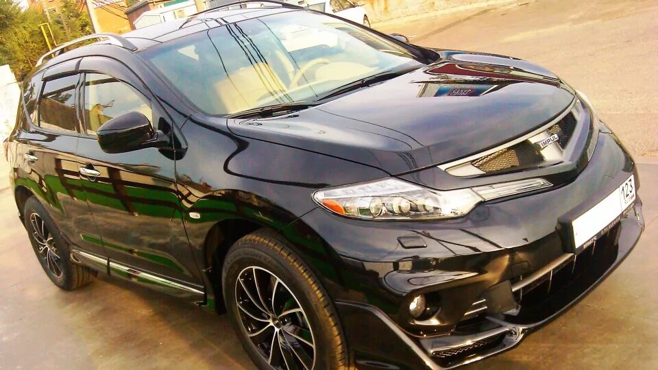 Ниссан мурано обвесы тюнинг Полет нормальный. - Nissan Murano II, 3,5 л, 2012 года обкатка DRIVE2