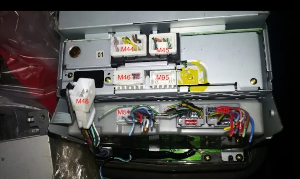 Ниссан мурано подключение магнитолы Установка 2 Дин магнитолы Nissan Murano америка (часть 2) - Nissan Murano I, 3,5