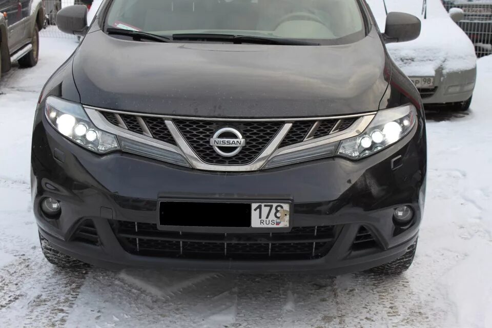 Ниссан мурано тюнинг фар Nissan Murano Z51, фары - DRIVE2