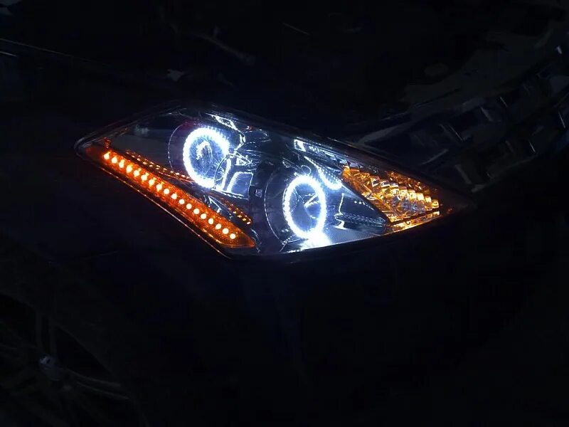 Ниссан мурано тюнинг фар Светодиодный тюнинг автомобилей, ремонт фар и другие работы