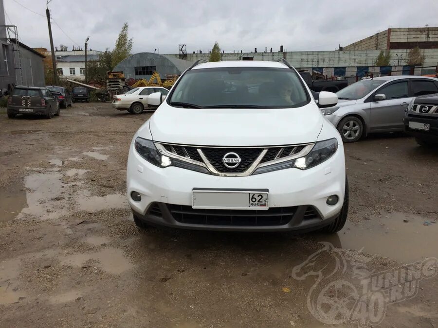 Ниссан мурано тюнинг фар ДХО в штатные фары Nissan Murano II - High Performance Lights на DRIVE2
