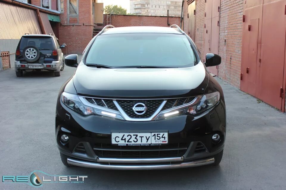 Ниссан мурано тюнинг фар Nissan Murano (2 gen) Установка ДХО в декоративные фары - Студия Авто Света Rowl