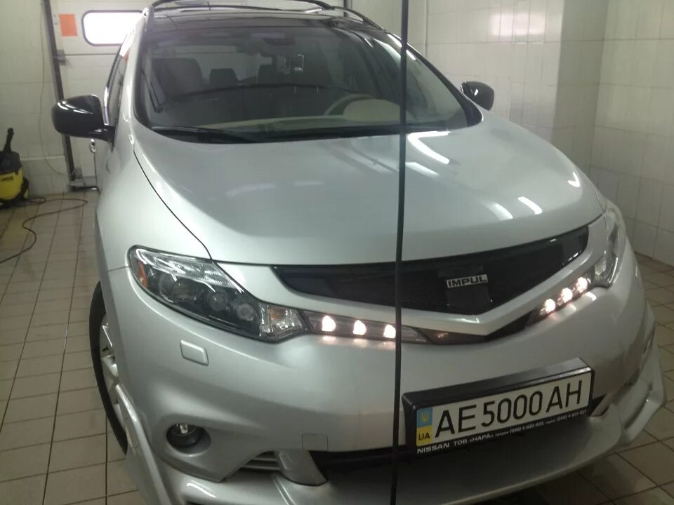 Ниссан мурано тюнинг фар Дневные ходовые огни - Nissan Murano II, 3,5 л, 2011 года тюнинг DRIVE2