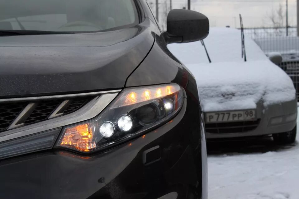 Ниссан мурано тюнинг фар Nissan Murano Z51, фары - DRIVE2