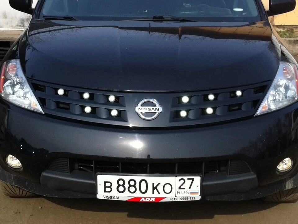 Ниссан мурано тюнинг решетка Решение по решетки радиатора - Nissan Murano I, 3,5 л, 2003 года тюнинг DRIVE2