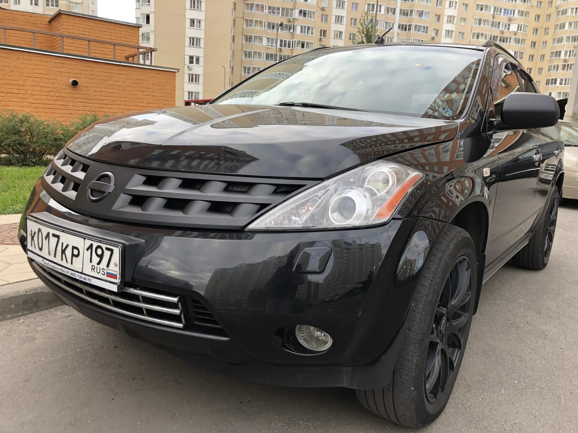 Ниссан мурано тюнинг решетка Снимаем хром, красим решетку. - Nissan Murano I, 3,5 л, 2007 года стайлинг DRIVE