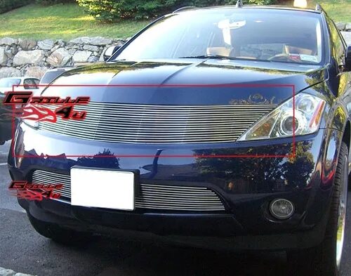 Ниссан мурано тюнинг решетка Тюнинг 03-07 Nissan Murano Решетка радиатора алюминий - AGS Tuning