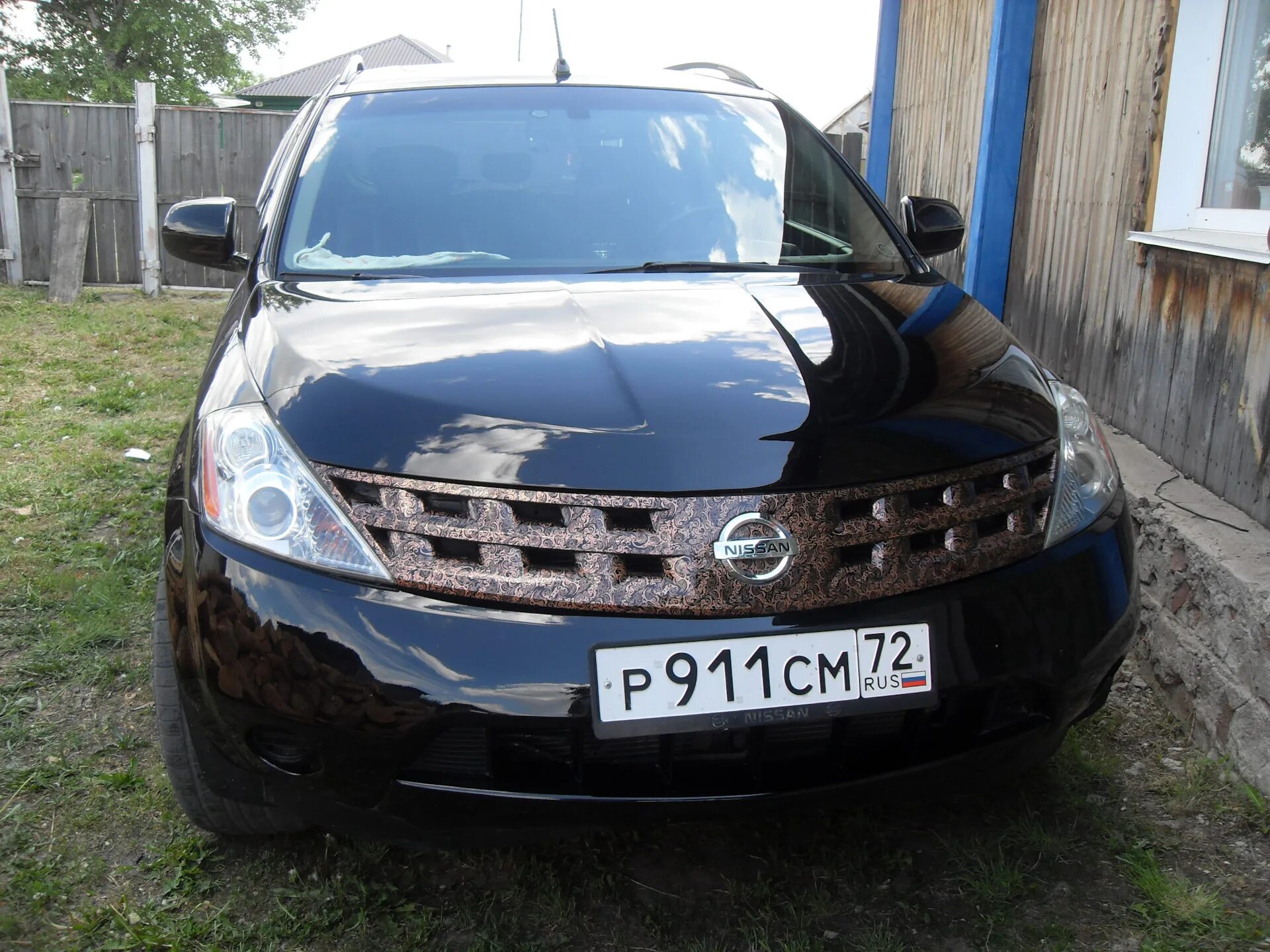 Ниссан мурано тюнинг решетка Два месяца с момента приобретения - полет нормальный! - Nissan Murano I, 3,5 л, 