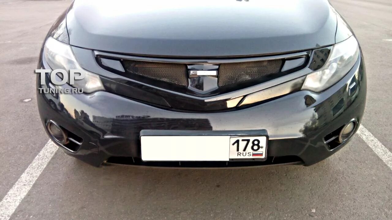 Ниссан мурано тюнинг решетка Решетка радиатора Impul на Nissan Murano 2 (Z51)