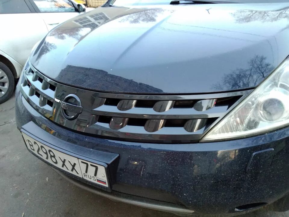 Ниссан мурано тюнинг решетка Покраска решётки - Nissan Murano I, 3,5 л, 2008 года стайлинг DRIVE2