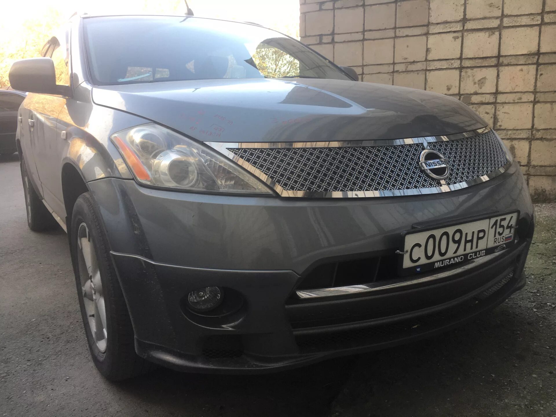 Ниссан мурано тюнинг решетка #80, установка решетки!) - Nissan Murano I, 3,5 л, 2005 года тюнинг DRIVE2