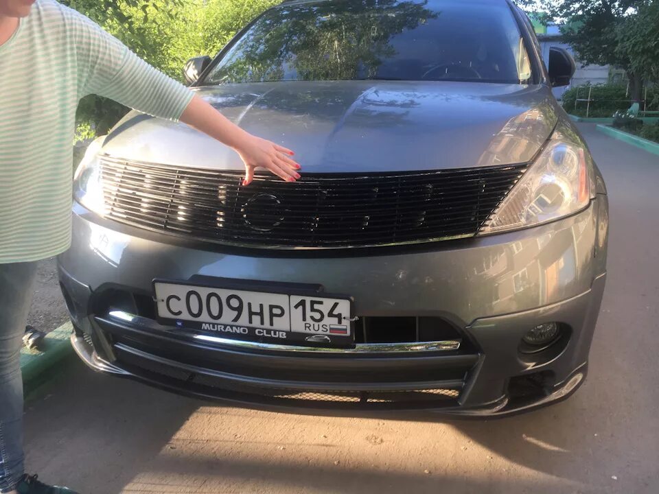 Ниссан мурано тюнинг решетка #57, тюнинговая решетка радиатора !)) - Nissan Murano I, 3,5 л, 2005 года тюнинг