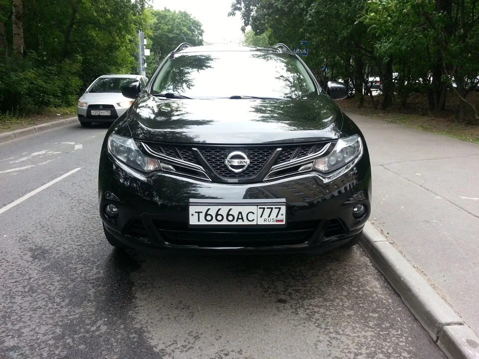 Ниссан мурано тюнинг решетка Решетка. - Nissan Murano II, 3,5 л, 2012 года просто так DRIVE2
