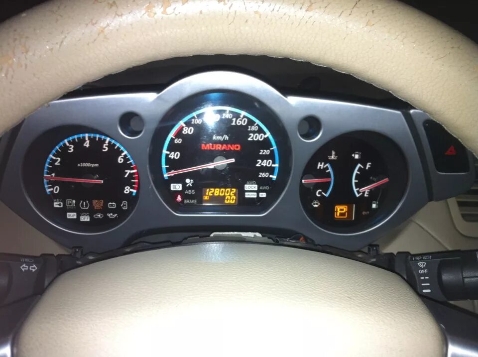 Ниссан мурано z50 тюнинг приборной панели Панель приборов с белыми подложками! - Nissan Murano I, 3,5 л, 2003 года стайлин